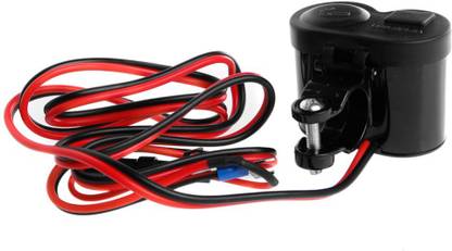 Aayatouch ATCG-11 Bike Cigarette Lighter With USB Mobile Charger 2 A Bike Mobile Charger