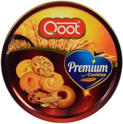 QOOT  Premium Dry Fruit Cookies ( Hand Made ) Assorted Biscuit