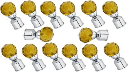 GROWNIX Yellow Rod Rail Bracket Metal