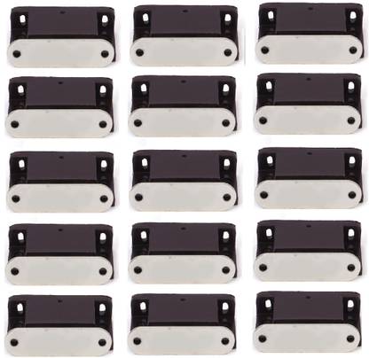 Nixnine NX14 Pack of 15, Cabinet, Drawer, Door Magnetic Catch, Door Catcher Stopper Holder, Door Magnet Door Mounted Door Stopper
