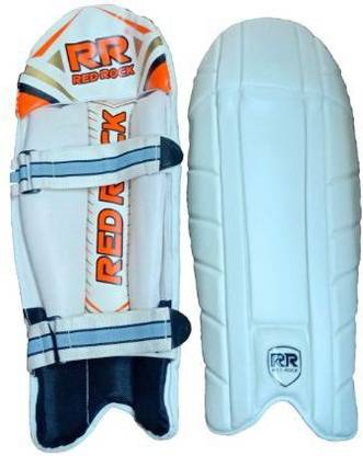 KK CRAFT Cricket Wicket Kipping Pad for Men (Orange) Cricket Guard Combo