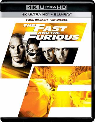 The Fast and The Furious (2001) (4K UHD & HD) (2-Disc)