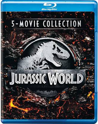 Jurassic World 5 Movies Collection: Jurassic Park + The Lost World: Jurassic Park + Jurassic Park 3 + Jurassic World + Fallen Kingdom