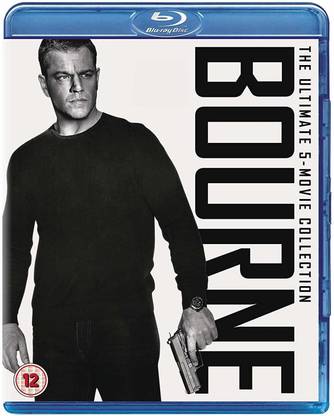 Bourne: The Ultimate 5-Movie Collection: The Bourne Identity + The Bourne Supremacy + The Bourne Ultimate + The Bourne Legacy + Jason Bourne (Blu-ray + Digital Download + UV) (5-Disc Box Set) (Slipcase Packaging + Region Free) (Fully Packaged Import)