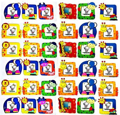 आर्ट बंडल लकड़ी फोटो फ्रेम