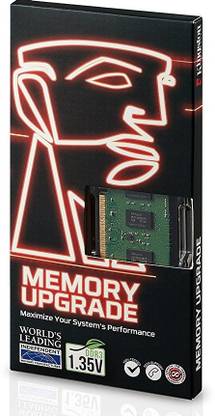 Kingston 4GB 1600MHz DDR3 1600 (PC3 12800) SODIMM Memory Module KVR16S11/4 Value Ram Low Voltage Series DDR3 4 GB Laptop (Kingston 4GB 1600MHz DDR3 1600)