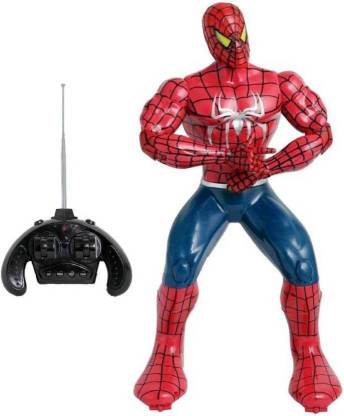 Skyler Collection 14 Inch AVENGERS Remote Control Spiderman Robot (Multicolor)