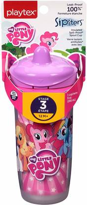 Playtex Sipsters Stage 3 My Little Pony Spill-Proof, Leak-Proof, Break-Proof