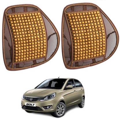 autokaar A4909-Wooden Beads Back Rest Lumbar Support-Tata Bolt Back / Lumbar Support