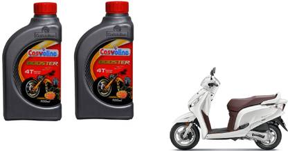 casvoline BOOSTER 4T 20W-40 API BL 900 ML, LUBRICANT Honda Aviator (PACK OF 2) Synthetic Blend Engine Oil