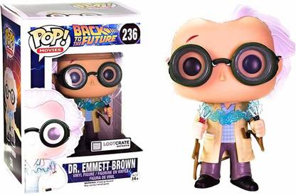 Pop Dr. Emmet Brown Figurine