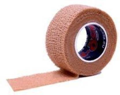 VISHNU ResQ Self Adhesive Breathable Waterproof Bandage Stretchable Adjusted Brown Elastic Bandage (4.5m*25mm) (pack of 1) Adhesive Band Aid