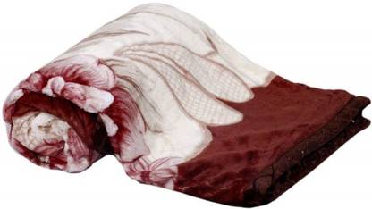 Abicon Printed Double Mink Blanket for  Heavy Winter