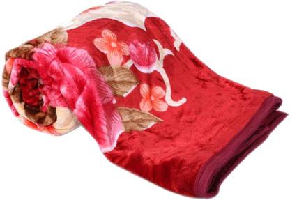 Abicon Printed Single Mink Blanket for  Heavy Winter
