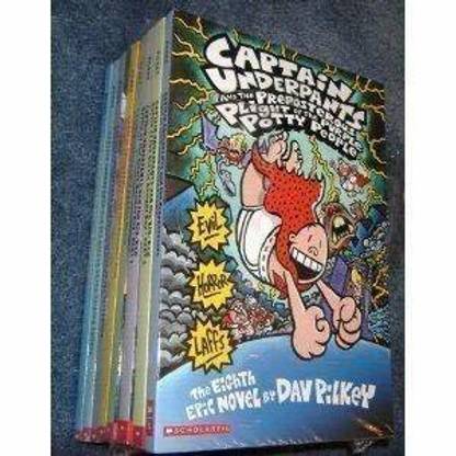 CAPTAIN UNDERPANTS BOX SET (10 BOOKS)