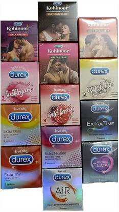 DUREX Combo in Thirteen Different Flavoured Condom