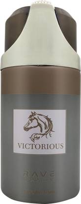 RAVE VICTORIOUS 250ml Deodorant Spray  -  For Men & Women