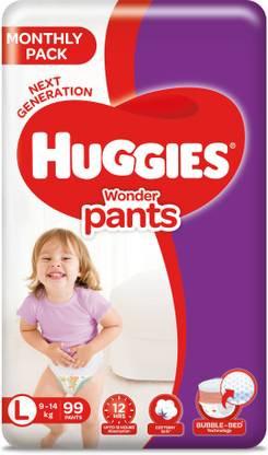 Huggies Wonder Pants Diapers - L