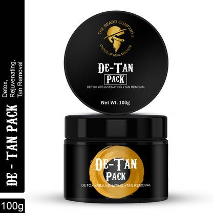 The Beard Company De-Tan Pack|Detox|Rejuvenating|Tan Removal