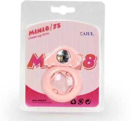 Caiul Instax Mini 9 Mini 8 Car Style Selfie Mirror (Pink) Close-up Filter
