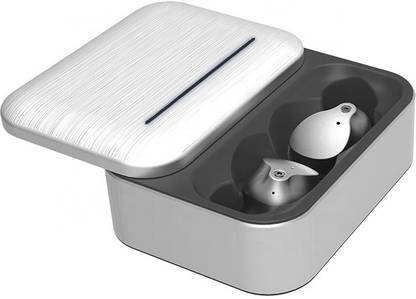 BlackBeats Metallica True Wireless Bluetooth Earbuds with Siri & Google Voice Assistant and In-Built Powerbank Bluetooth