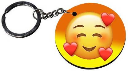 OiOD circle emoji - 92 Key Chain