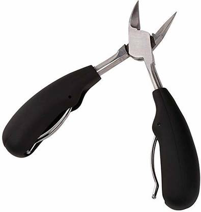 Futurekart Nail Clipper for Ingrown/Thick Toenails - Black