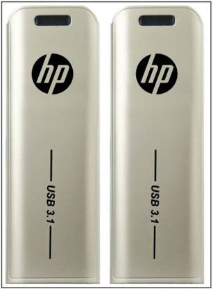 HP x796w 32 GB Pen Drive Compatible with Laptop, Desktop Computer USB 3.1 Metal Case