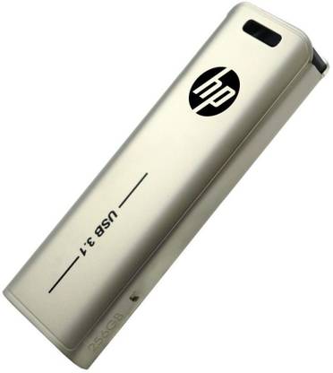 HP x796w 256 GB Pen Drive Compatible with Laptop, Desktop Computer USB 3.1 Metal Case