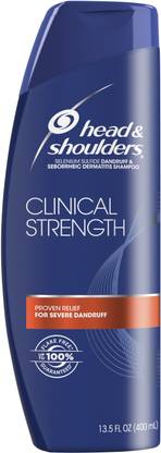 HEAD & SHOULDERS Clinical Strength Dandruff and Seborrheic Dermatitis Shampoo (13.5Floz)