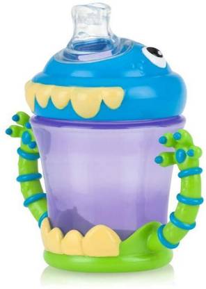 NUBY Monster 7Oz Monster 2 Handle No-Spill Sippy Cup- 4M+ [Cat_6556]