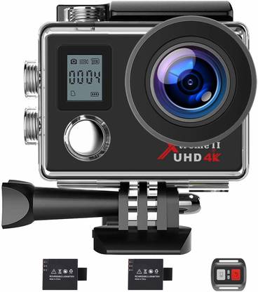 Campark ACT ACT76 4K WiFi Waterproof with Mounting Accessories Kit Sports and Action Camera