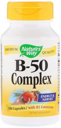 Nature's Way B-50 Complex with B2 Coenzyme