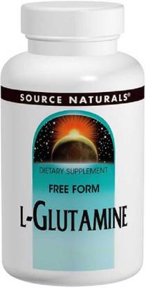 Source Naturals L-Glutamine, Free-Form Powder, 3.53 oz (100 g)
