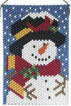ANCHOR STITCH KIT-Snowman