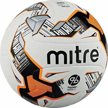 Mitre Sports International Ultimatch Hyperseam Fb Soccer Ball Football - Size: 4