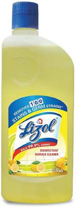 Lizol Disinfectant Floor Cleaner Citrus - 1 Litre Rose