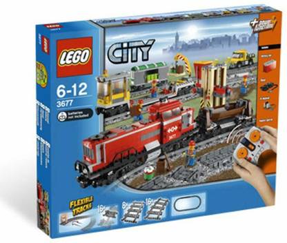 LEGO Train Set #3677 Red Cargo Train
