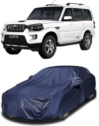 SA GROUP Car Cover For Mahindra Scorpio (With Mirror Pockets)