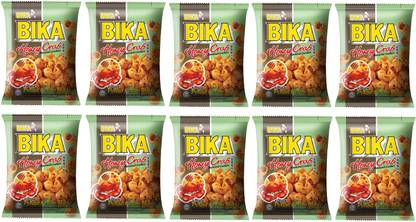BIKA Honey Crab Cracker, 70gms Each Chips