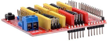 Super Debug Arduino Cnc Shield V3 Engraving Machine A4988 Grbl Compatible 3D Printer Micro Controller Board Electronic Hobby Kit