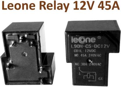 Tanishka Digital Controls Relay 12V 45A Electronic Components Electronic Hobby Kit
