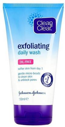 Clean & Clear Exfoliating Daily Wash 150ml Face Wash