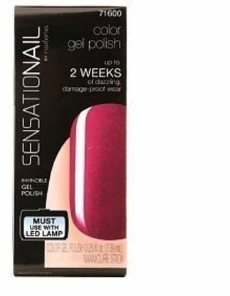 Sensationail Color Gel Polish Pink