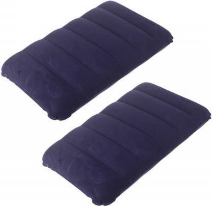 radhefab Air Solid Travel Pillow Pack of 2
