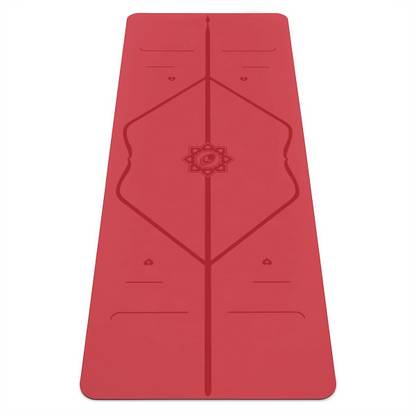 Liforme Eco-Friendly Non-Slip Yoga Mat With A Alignment System Red 6 mm Yoga Mat