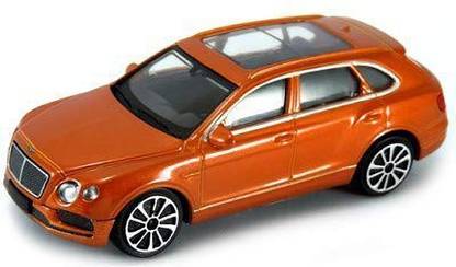 Bburago 1/43 Scale Street Fire Bentley Bentayga (Orange)