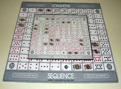 AP INT Latest Jumbo Sequence Box Board Game Party & Fun Board Game