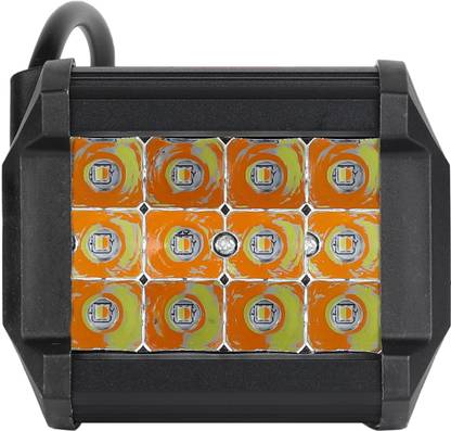Lumineye 12 LED Bar Light WHITE AND YELLOW 4IN1 FUNCTION Car Fancy Lights