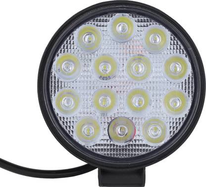 Lumineye 14 Led 4 Inch 42W Fog light Spot Flood Water Resistant Light White 12V Car Fancy Lights